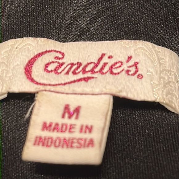 CANDIES Maxi Spaghetti Strap Dress. Floral and Lace Design. Size Med. in EUC. - Picture 8 of 10